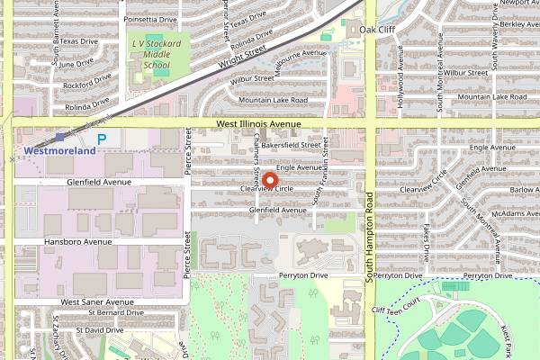Map showing Herrera's Cafe in Dallas