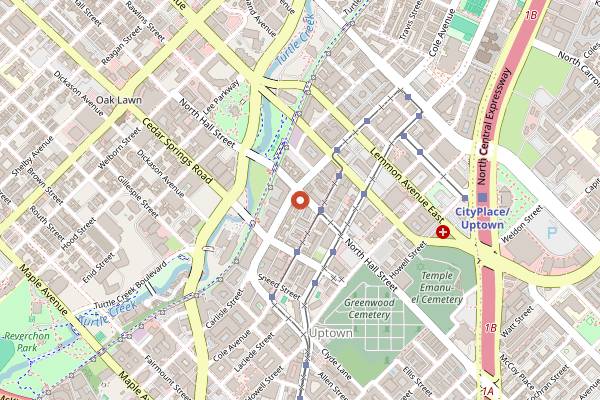 Map showing Food Tours of America (Dallas) in Dallas