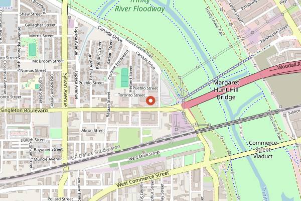 Map showing Pesca Coastal Classics in Dallas