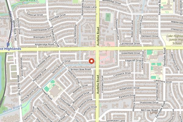 Map showing Resident Taqueria in Dallas