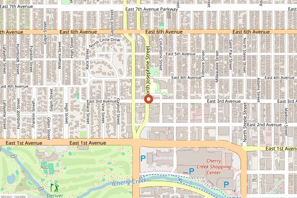 Map showing Syrup in Denver