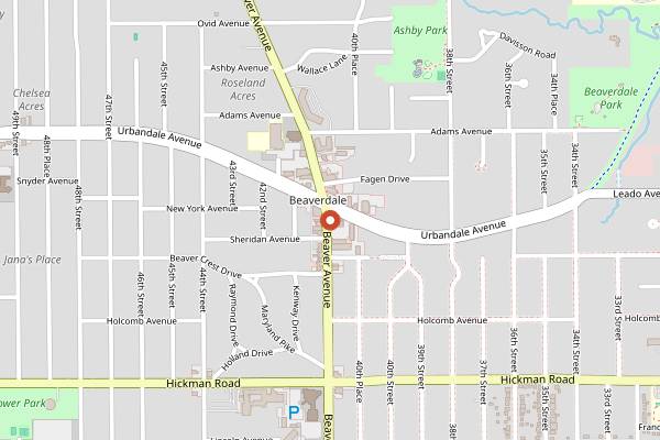 Map showing Grande Dolce Pastry in Des Moines