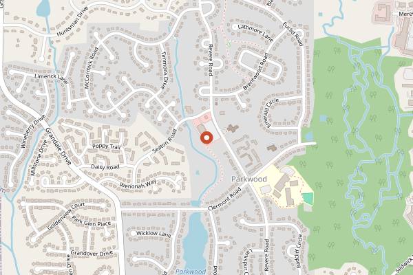 Map showing Mediterranean Grill & Grocery in Durham