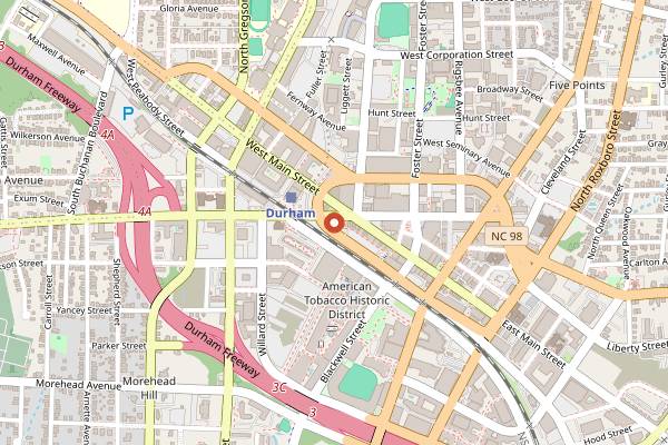 Map showing Mateo Bar de Tapas in Durham