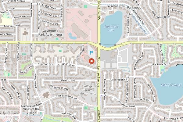 Map showing Retreat Bakery Bar in Fort Collins