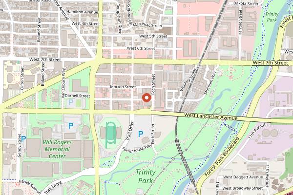Map showing Pour Decisions in Fort Worth