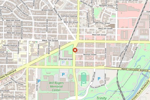 Map showing Salsa Limon La Gran Plaza in Fort Worth