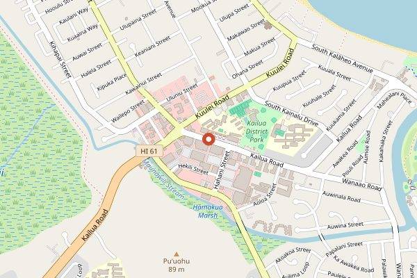 Map showing Morning Brew Hawaii in Honolulu