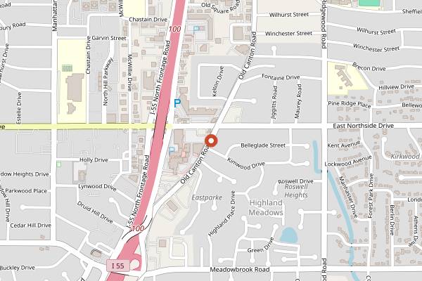 Map showing BRAVO! Italian Restaurant and Bar in Jackson