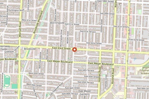 Map showing Heirloom Bakery and Hearth in Kansas City