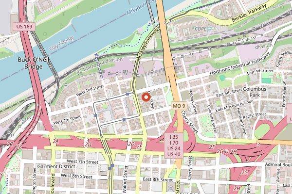 Map showing Strange Days Brewing Taproom in Kansas City