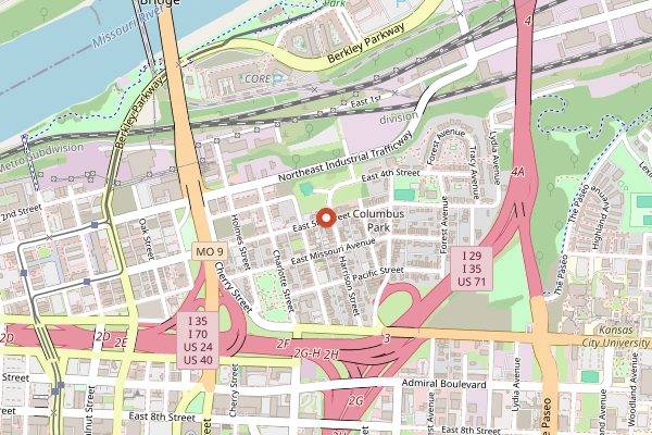 Map showing Cafe Ca Phe in Kansas City