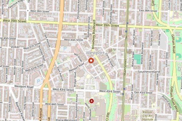 Map showing Beer Kitchen in Kansas City