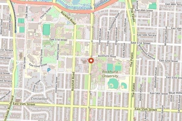 Map showing Cooking School at Billie's Grocery in Kansas City