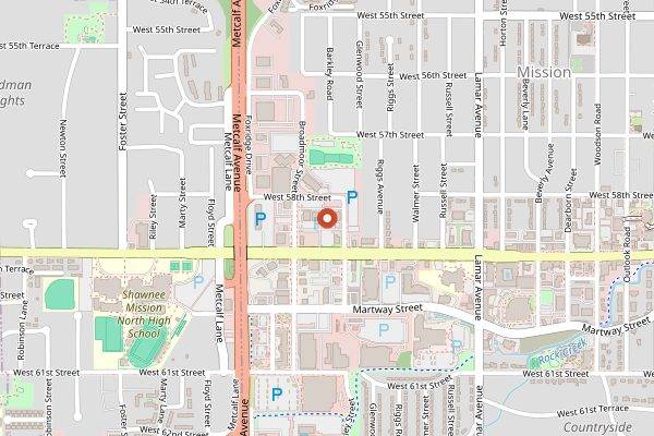Map showing Mud Pie Vegan Bakery (gluten-free) in Kansas City