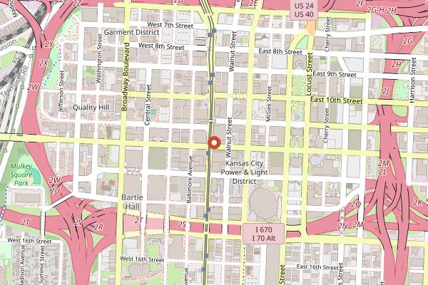 Map showing Banksia Bakehouse in Kansas City