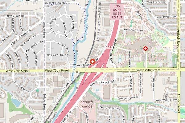 Map showing Strawberry Hill Povitica in Kansas City