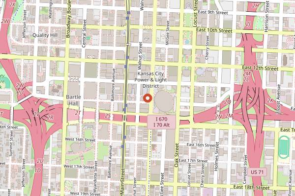 Map showing No Other Pub in Kansas City