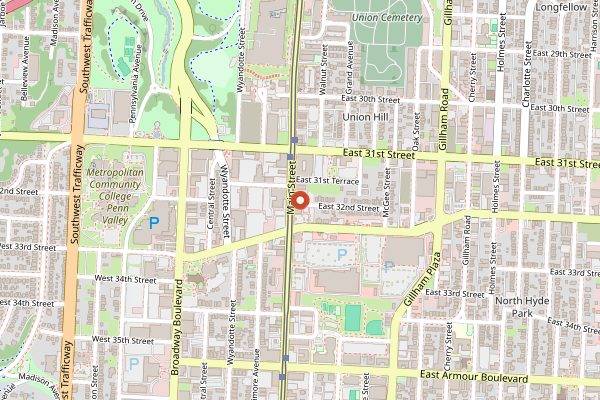 Map showing The Russell in Kansas City