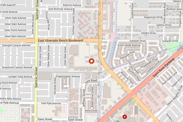 Map showing Freed's Bakery in Las Vegas