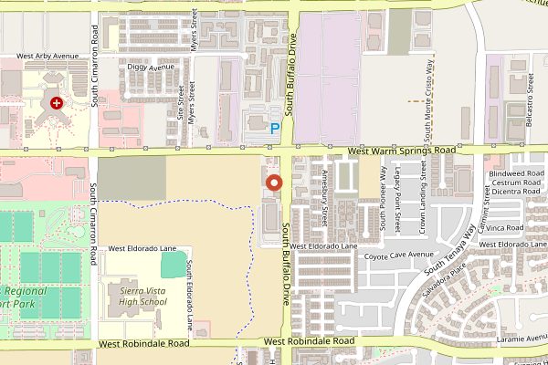 Map showing Suzuya Patisserie in Las Vegas