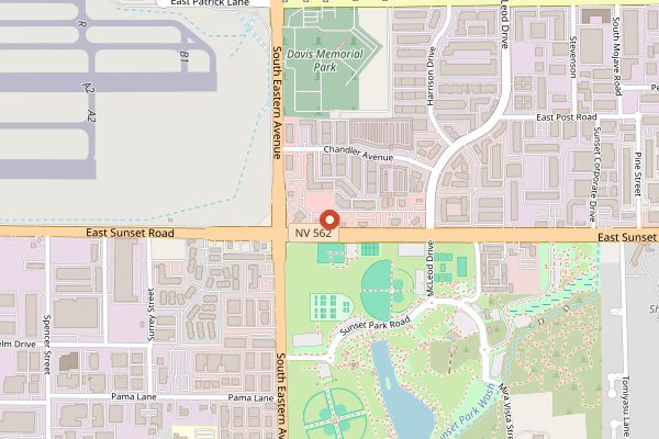 Map showing Egg Works (Sunset) in Las Vegas