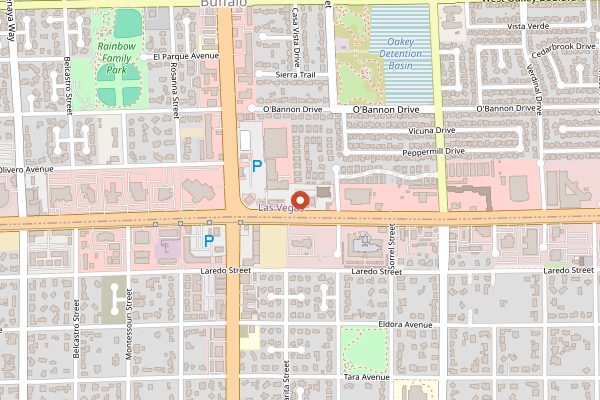 Map showing Hash House a Go Go (West Sahara) in Las Vegas