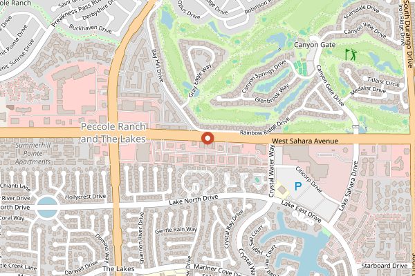 Map showing Madhouse Coffee in Las Vegas