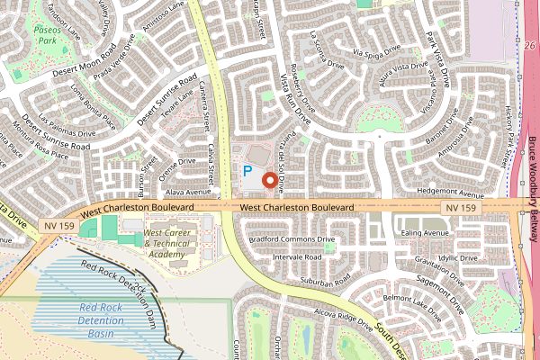 Map showing Elia Authentic Greek Taverna in Las Vegas