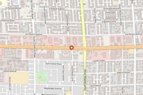 Map showing Kaiseki Yuzu in Las Vegas