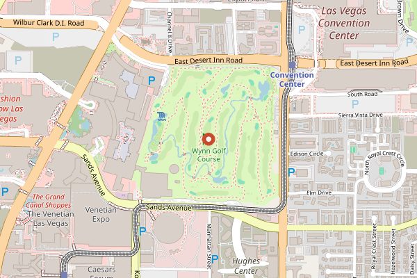Map showing Wynn Connoisseur Series: Cooking Frank's Way in Las Vegas