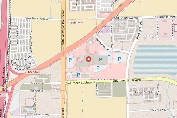 Map showing San Gennaro Feast (Fall) in Las Vegas
