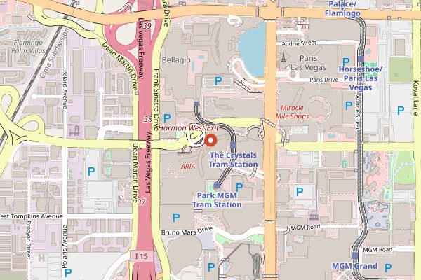 Map showing Lip Smacking Foodie Tours in Las Vegas