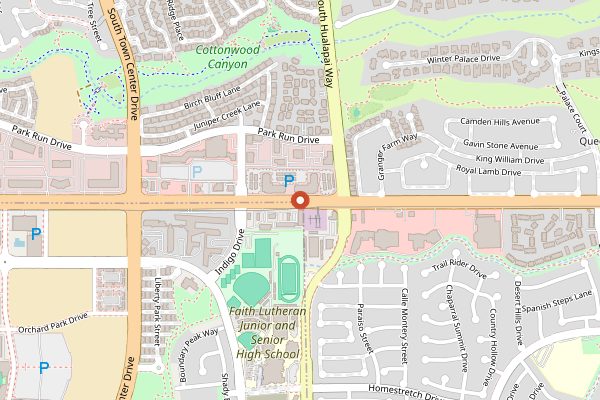 Map showing Vintner Grill in Las Vegas