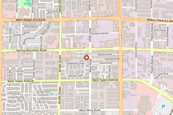Map showing 99 Ranch Market (Chinatown Plaza) in Las Vegas