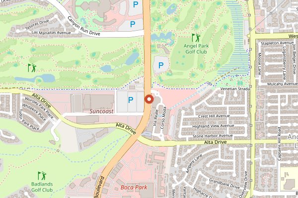 Map showing Fresh52 Farmers and Artisan Market (Tivoli Village) in Las Vegas