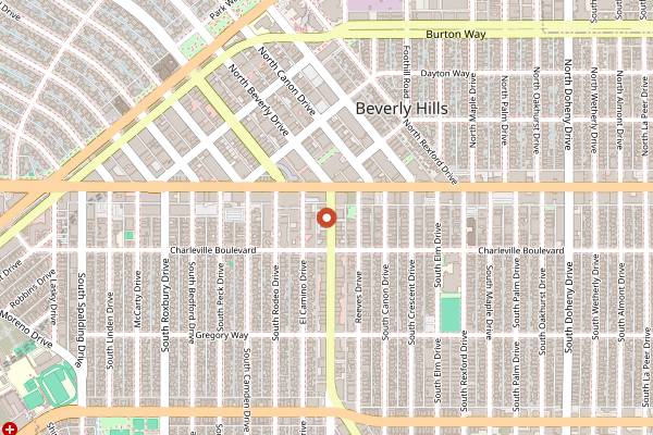 Map showing Chaumont Bakery & Cafe in Los Angeles