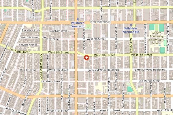 Map showing Out of Ordi in Los Angeles