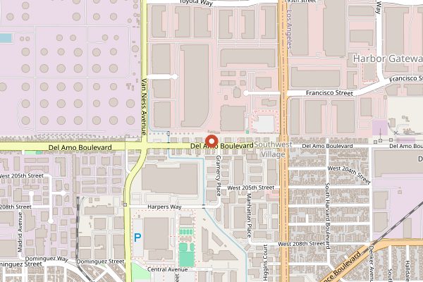 Map showing Smog City Brewing in Los Angeles