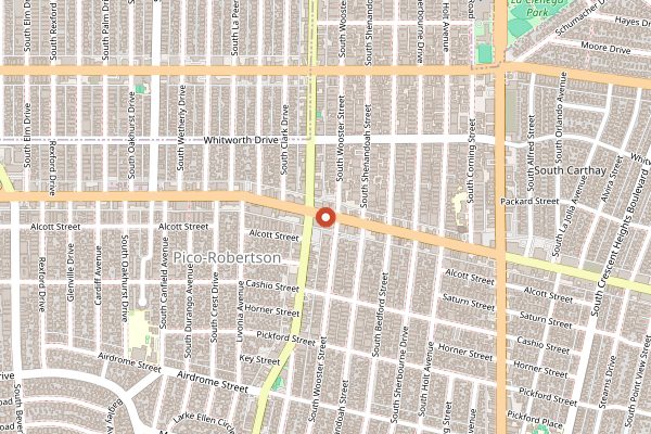Map showing Got Kosher in Los Angeles
