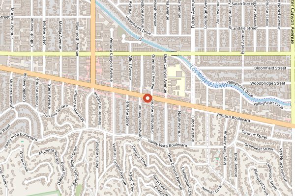 Map showing Augustine Wine Bar in Los Angeles