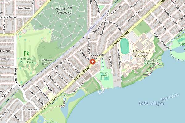 Map showing Colectivo Coffee in Madison