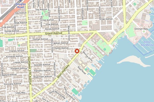 Map showing Ariete in Miami