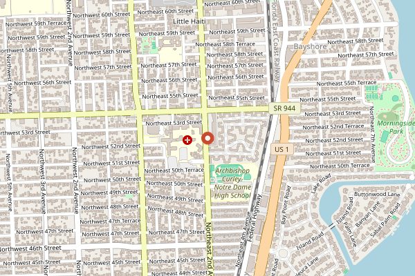 Map showing Boia De in Miami