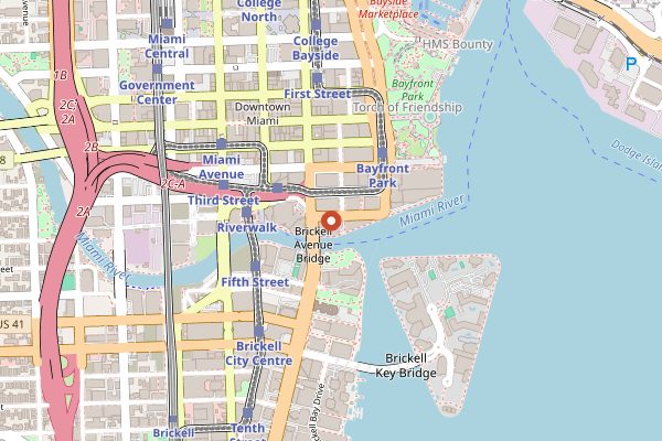 Map showing Zuma in Miami
