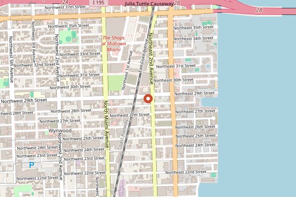 Map showing Enriqueta's Sandwich Shop in Miami