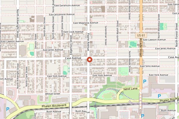 Map showing Brunson's Pub in Minneapolis