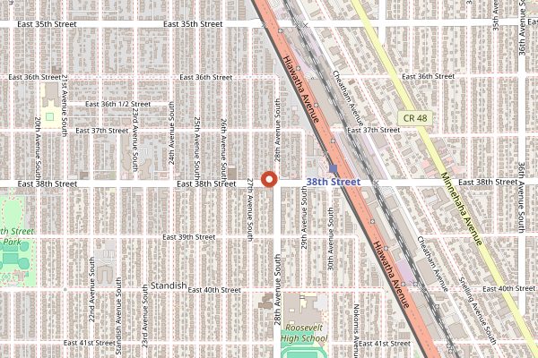 Map showing Northbound Smokehouse and Brewpub in Minneapolis