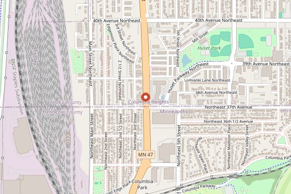 Map showing Hai Hai in Minneapolis