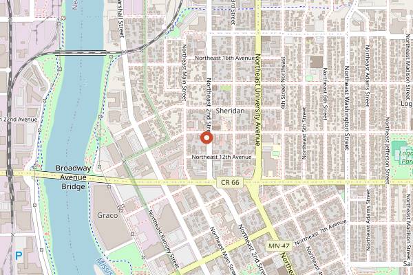 Map showing Oro by Nixta in Minneapolis